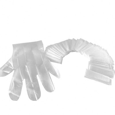 China Disposable plastic gloves 100% biodegradable compostable lightweight for food service for sale