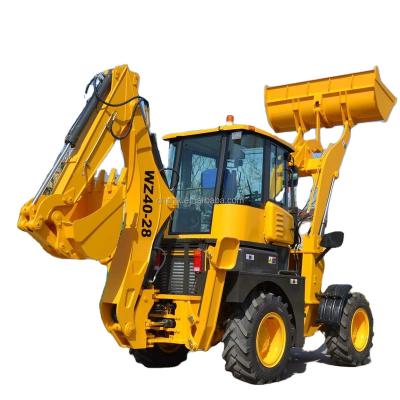 China Building Material Stores New Mini Tractor Backhoe 3CX Backhoe Excavator Loader Backhoe Loader Price With Attachment For Sale for sale