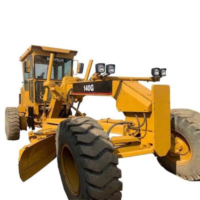 China Hot Selling Farms Road Construction Machinery High Efficiency Used Cat Motor Graders For Construction Sites for sale