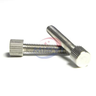 China Knurled Cheese M2 M3 M4 M5 M6 Stainless Steel Vertical Knurled Cheese Head Thumb Screws for sale