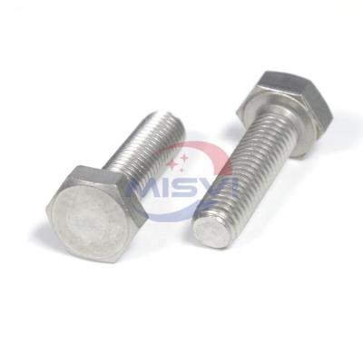 China Stainless steel High Strength Steel Stainless Steel M10 M12 DIN933 DIN931 Hex Allen Bolts for sale