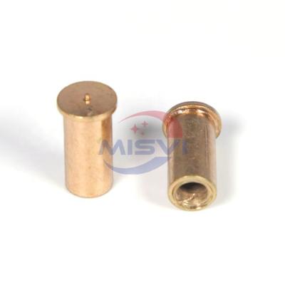 China Headless Copper Carbon Steel M6 M8 M10 Internal Thread IT Type Welding Studs for sale