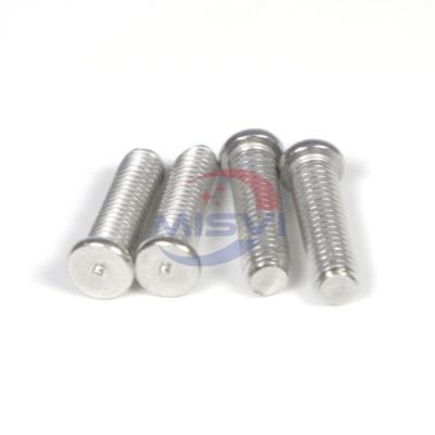 China Headless Supply 18-8 Steel ISO13918 External Thread PT Type Spot Welding Studs for sale