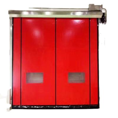 China Plastic Sheet Repair Modern Custom High Speed ​​Dust Barrier Zipper Door For Industrial for sale