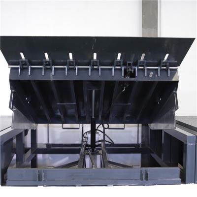 China Easy Operation Warehouse Self Loading Powerpack Bulkhead Hydraulic Dock Leveler for sale