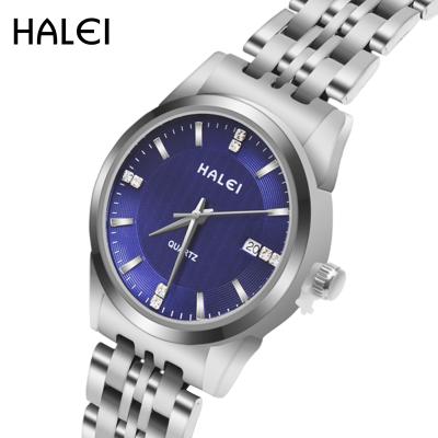 China HALEI Fashion Waterproof Ladies Watches Female Quartz Watch Women 3ATM Luxury Waterproof Wristwatches High Quality for sale