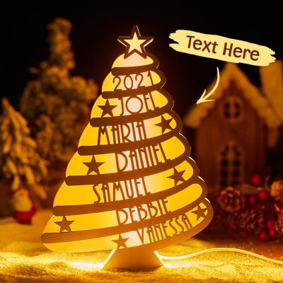 China New Product Decorative Light Bulb Promotional Gifts Christmas Led Custom Logo Lights for sale