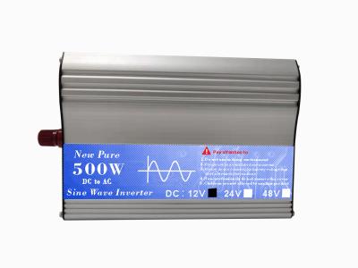 China DC12V/24V/48V de hoge frequentie elektrische omschakelaar 500W van het batterijvoltage voor huis Te koop