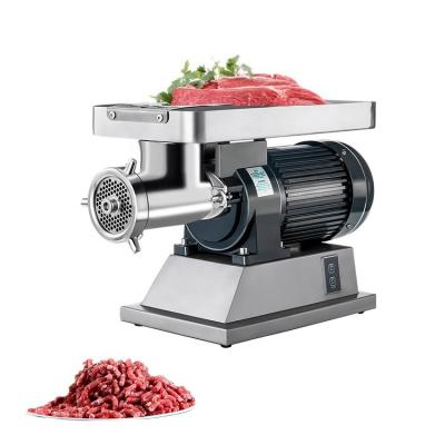 China Large Power Automatic Commercial Multifunctional Stainless Steel Fresh Meat Chopper Large Power Automatic Frozen Meat Mincing Cutting Machine for sale