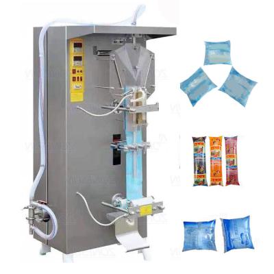 China Food Juice Bag Making Machine Automatic Juice | Liquid Water Plastic Bag Pouch Sachet Filing Packing Machine for sale