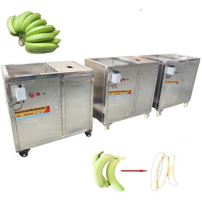 China Snack Factory Automatic Green Banana Peel Removing Machine Green Banana Plantain Peeler Machine for sale