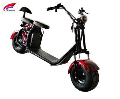 China outdoor sport citycoco electric scooter with removeable battery and 9.5inch fat tire for sale