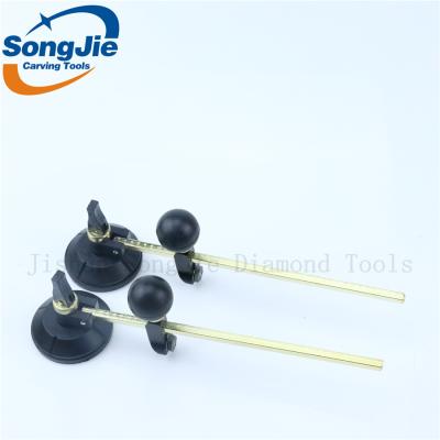 China Round Glass Circle Cutter Circular Cut Glass Compasses Adjustable Long Type Round Glass Cutter for sale