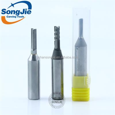 China Songjie 8mm Carbide Straight Cutters For Plywood /MDF /TCT Straight Cutting Edges for sale