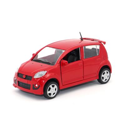 China Toy Factory Supply Popular Gift Free Doll Diecast Red Open Children And Decoration Wheel Diecast Toy Vehicles Car Model for sale