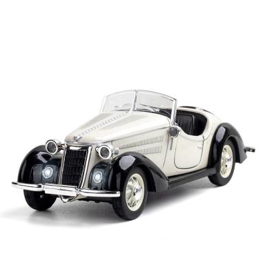 China Toy High Quality Antique Vintage 1:32 Car Diecast Model Die Cast Handcrafted Home Decoration Collection Gifts for sale