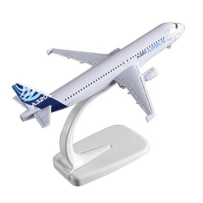 China Toy High Diecast Quality Diecast Model Airplane Airbus A320 Diecast Aircraft Model Aircraft Model Simulation Aircraft for sale