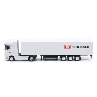 China Diecast Toy 1:87 Diecast Container Truck Model for sale