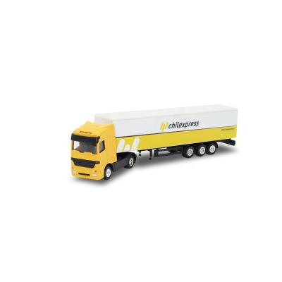 China Hot Selling Diecast 1:87 Diecast Truck Model Alloy Metal Truck Toy Customized Diecast Toy For Kids for sale