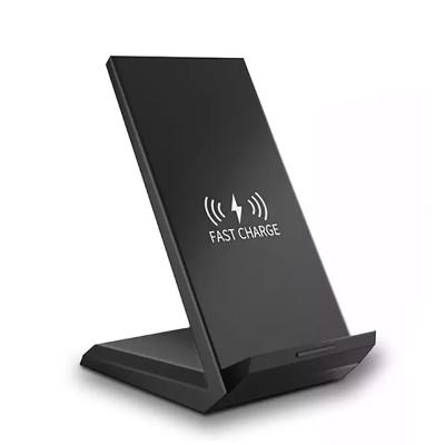 China Custom Qi Wireless Charger Fast Qi Certified Dual Logo Coil Holder Type C Charging 10w 15w Wireless Charger For iPhone For Samsung for sale