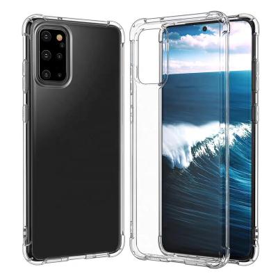 China Simplicity Cell Phone Case For Samsung S20 Case For Samsung Galaxy S11s20 Plus Clear Case Transparent Soft Tpu Shockproof Back Cover for sale