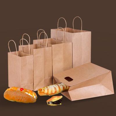 China Recycled Materials Custom Printed Take Out Paper Bag China Fast Food Packaging Gift Bag Colored Kraft Paper White Paper Shopping Bag Wholesale for sale