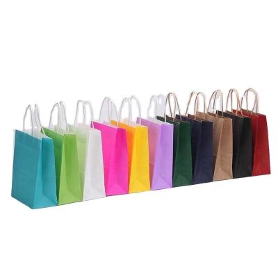 China High Quality Custom Biodegradable Kraft Paper Concise Bag With Your Own Logo for sale