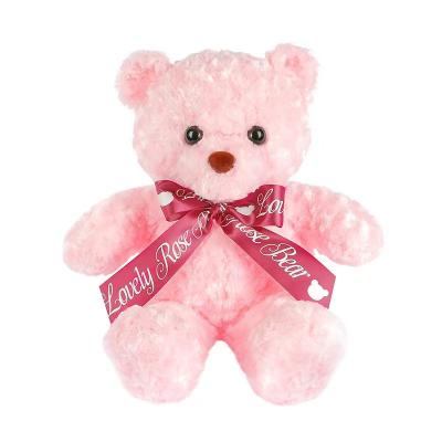 China Funny manufacturer directly sells customized cute bear children's baby gift plush toys. for sale