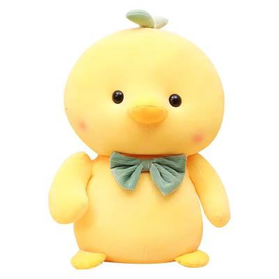 China Little soft yellow chicken children's birthday gift can be customized plush toy doll. for sale