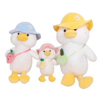 China Cute plush duck refueling children's gift birthday gift can be customized plush toy doll. for sale