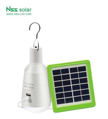 China Emergency Residential Indoor Camp Bulbs Lights Camping Light Lamp With USB Rechargeable Solar Home LED Solar Power Bank 100 7w NSS White White for sale