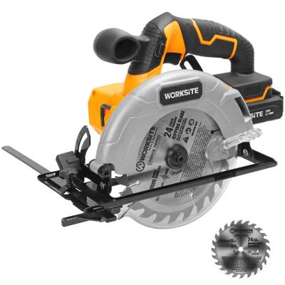 China Saw Wood WORKSITE Customized 20V Cordless Circular Saw 4000RPM 6.5