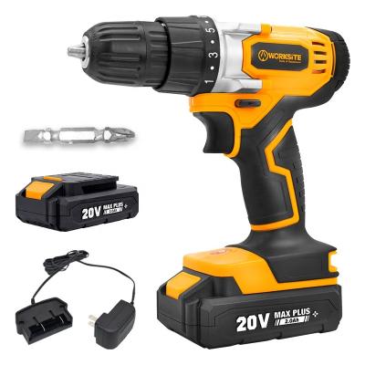 China Mulit-purpose SITE Customized 20V Cordless Drill Tools 3/8