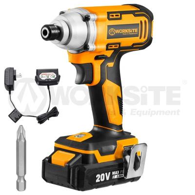 China SITE Customized 20V Variable Speed ​​13mm Impact Driver Kit Max Cordless Brushless Impact Driver 3 1/4