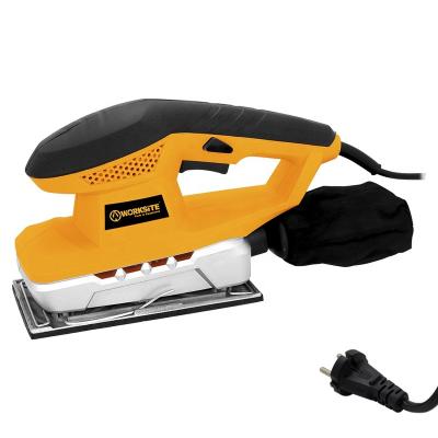 China DIY and Home Use 220V WORKSITE 220V Sander Machine Wood Floor DIY Electric Portable Handheld Sander 200W Handheld Sheet Sander for sale