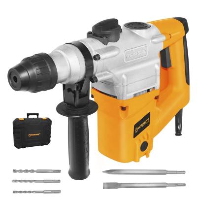 China WOOD STONE CONCRETE STEEL WORKSITE Customized Professional Electric Heavy Duty Concrete Rotary Hammer 1050W SDS Rotary Hammer Drill 26mm for sale