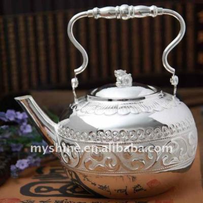 China Vintage Viable Chinese Style Silver Personalized Teapot for sale