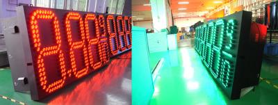 China Pixel Tube Led Gas Prijs Signs 60inch Express Projector Led Olie Prijs Display Screen Te koop