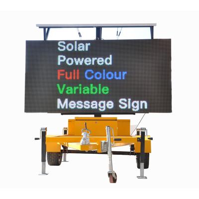 China Trailer Mobile Led Advertising Display with 70° Viewing Angle and 60HZ/50HZ Power Input for sale