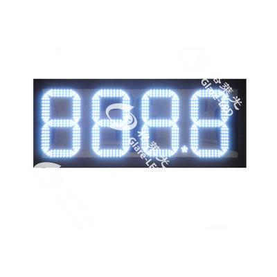 Cina 8.888 Numero Wi-Fi Controllo remoto della stazione di servizio Display Programmabile LED Gas Sign in vendita