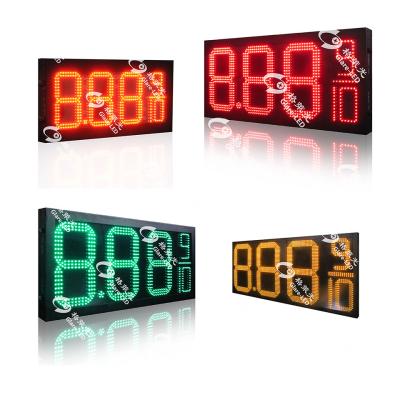 China 7 Segment Display Board Module Panel Numeric Board For Gas Stations Display Epistar Chip for sale