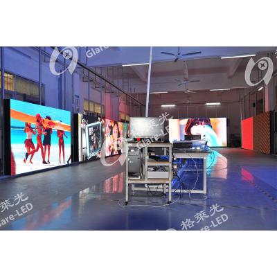 China 10000 Densiteit Voortoegang Wandgebouwde LED Display SMD Verhuur Volle kleur Te koop