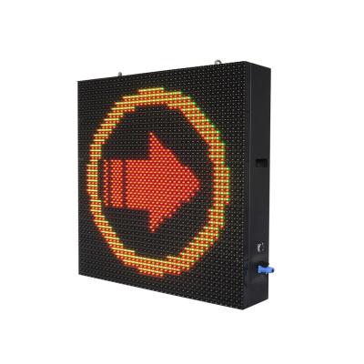 China 16mm Pixel Pitch Single Color Highway Outdoor Advertising Motorway Led Message Board for sale