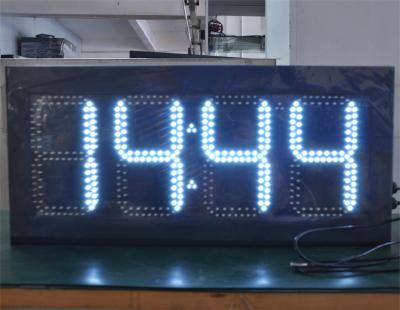 China Outdoor Led Time And Temperature Display With 8