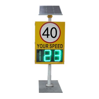 China Intelligent Snapshot Function Radar Speed Limit Sign for Outdoor Areas 50W Peak Power for sale