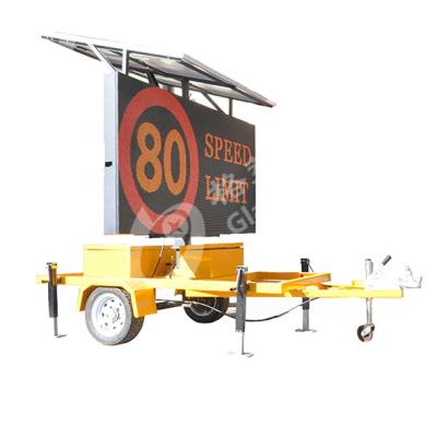 China 70° Viewing Angle Outdoor Waterproof Truck LED Billboard Mobile LED Video Display Screen and Trailer for sale