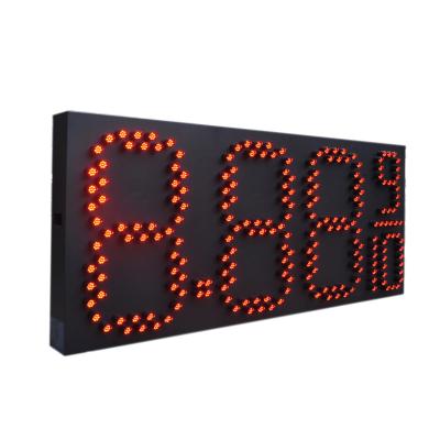 China Outdoor 27 Inch 8.889 10 LED Gas Sign GSM Communication IP65 Waterproof Level for sale