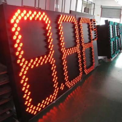 China Station Price Gas LED Signs For Petrol Station Waterproof IP65 Display Dimming Red Tube Chip for sale