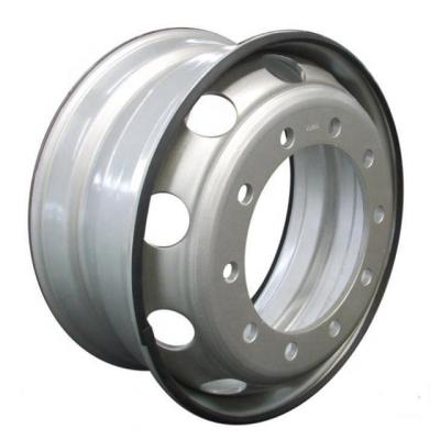 China Buses And Trucks 22.5 X 8.25 14 Mm-16 Mm Thickness Wheel Steel Rim for sale