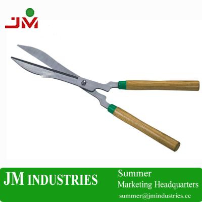 China Wholesale High Quality Anti-skid Handle DIY Tools Pruning Hedge Shears With Wooden Handle for sale